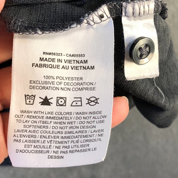 Nike Dri-FIT Men's XL Short Sleeve Black Polo Shirt Basketball Logo CD7068-060 - Picture 6 of 10